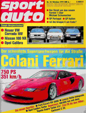 Sport Auto 10/1991