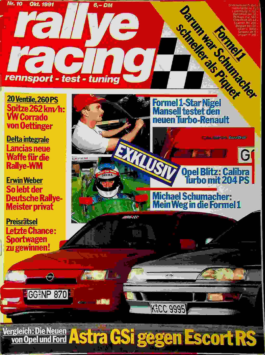 Rallye Racing 10/1991