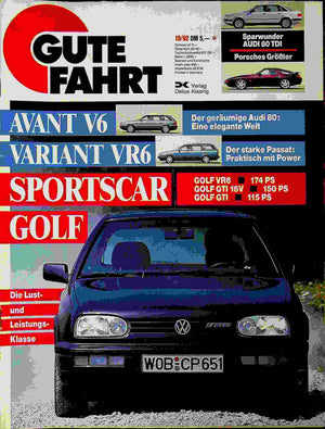 Gute Fahrt 10/1992