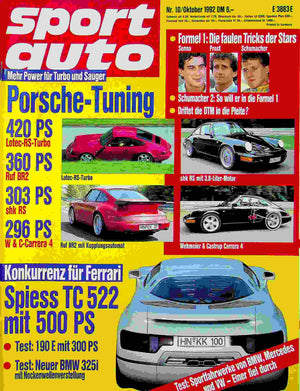 Sport Auto 10/1992