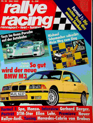 Rallye Racing 10/1992