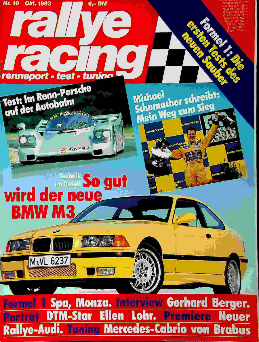 Rallye Racing 10/1992