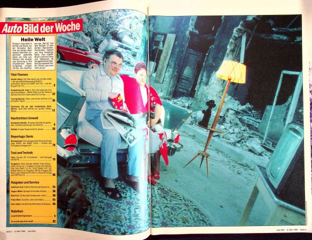 Inhaltsverzeichnis Auto Bild 10/1993