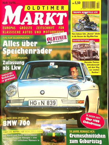 Oldtimer Markt 10/1996