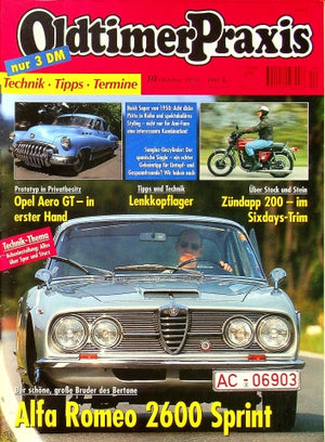 Oldtimer Praxis 10/1999