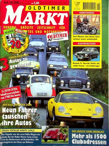 Oldtimer Markt 10/2000