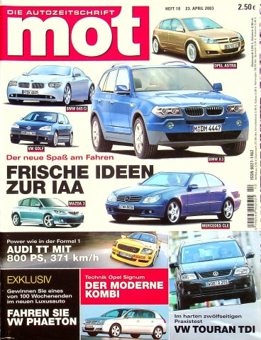 MOT 10/2003