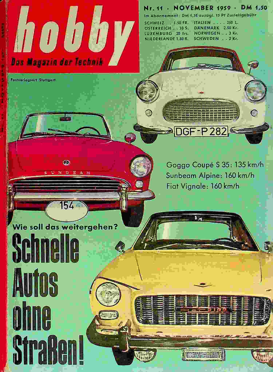 Hobby 11/1959