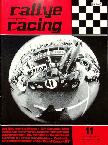 Rallye Racing 11/1968