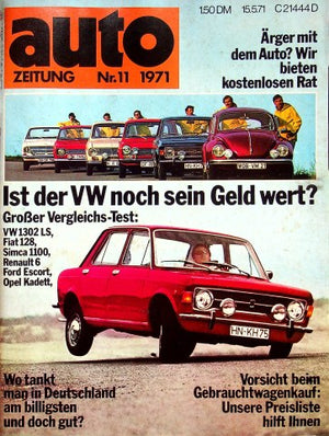 Autozeitung 11/1971