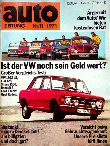 Autozeitung 11/1971