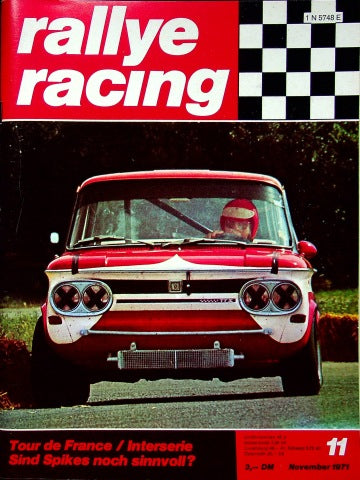 Rallye Racing 11/1971