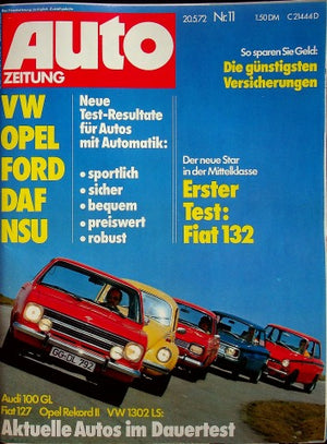 Autozeitung 11/1972