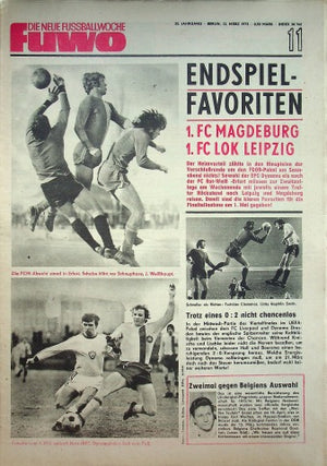 Fuwo Fussballwoche 11/1973