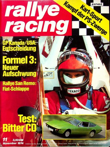 Rallye Racing 11/1974