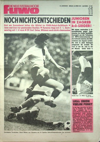 Fuwo Fussballwoche 11/1975