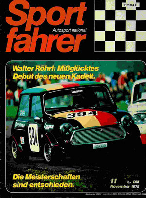 Sport Fahrer 11/1975