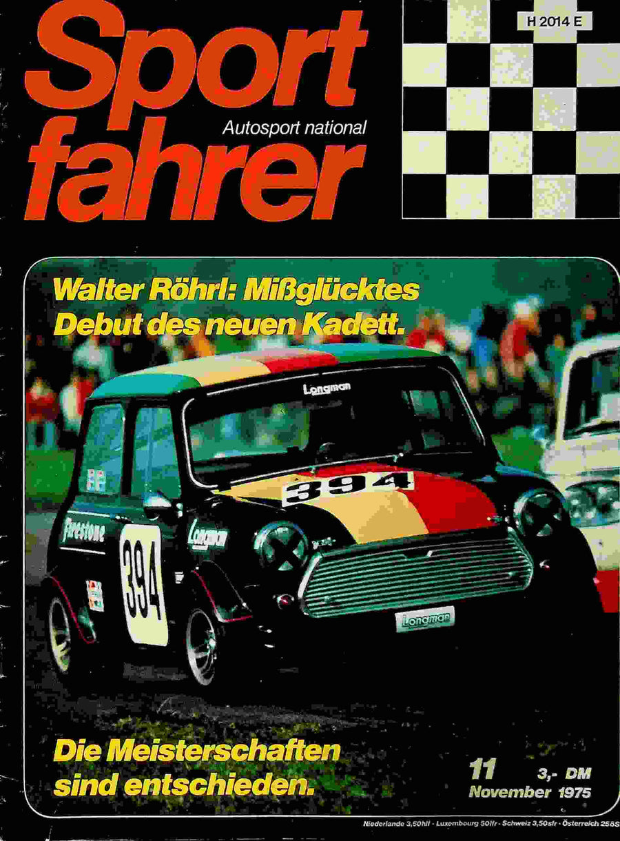 Sport Fahrer 11/1975