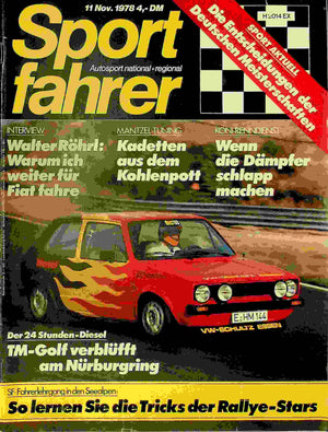 Sport Fahrer 11/1978