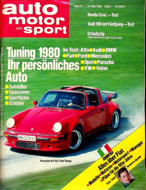 Auto Motor und Sport 11/1980