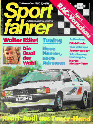 Sport Fahrer 11/1980