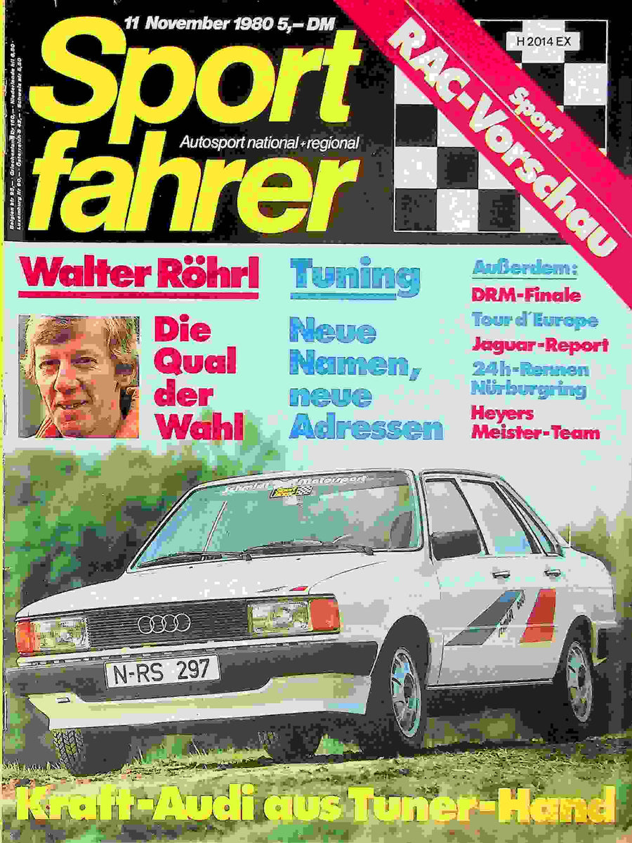 Sport Fahrer 11/1980