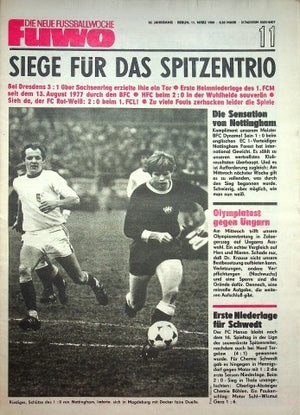 Fuwo Fussballwoche 11/1980