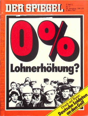 Spiegel 11/1981
