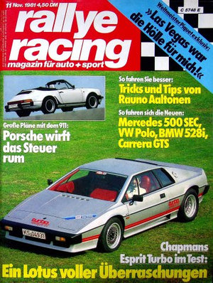Rallye Racing 11/1981