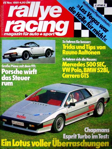 Rallye Racing 11/1981