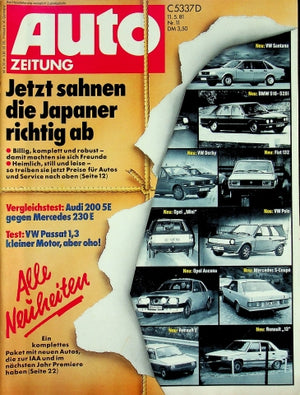 Autozeitung 11/1981
