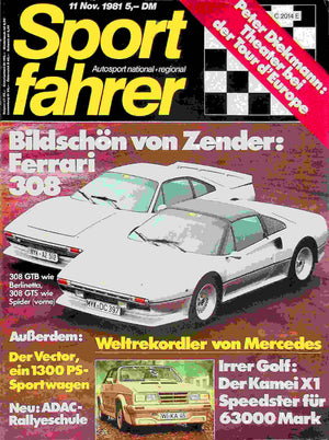 Sport Fahrer 11/1981