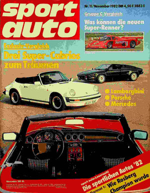 Sport Auto 11/1982