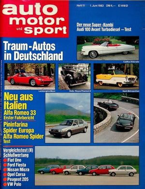 Auto Motor und Sport 11/1983
