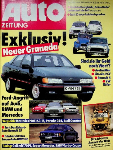 Autozeitung 11/1984