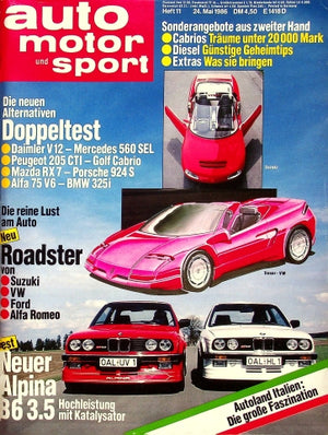 Auto Motor und Sport 11/1986