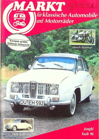 Oldtimer Markt 11/1986