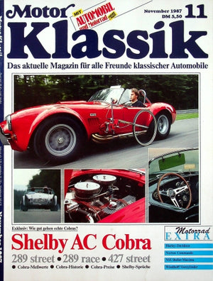 Motor Klassik 11/1987