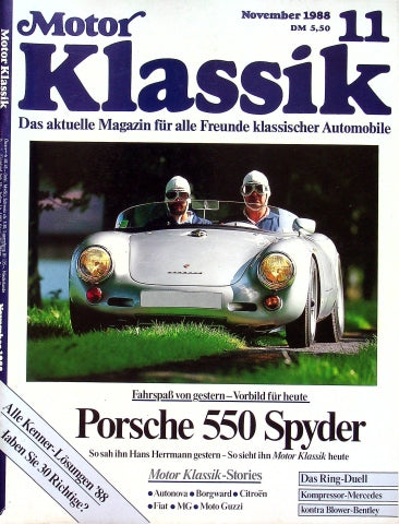 Motor Klassik 11/1988