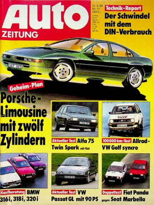 Autozeitung 11/1988