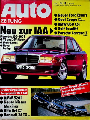 Autozeitung 11/1989