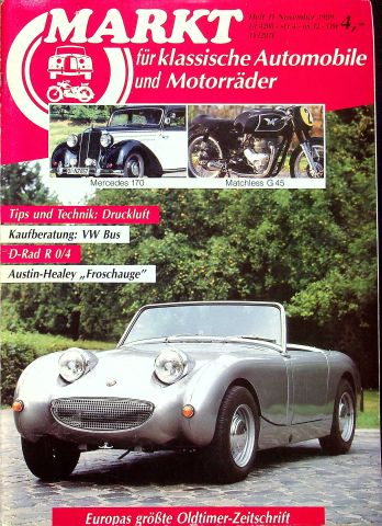 Oldtimer Markt 11/1989
