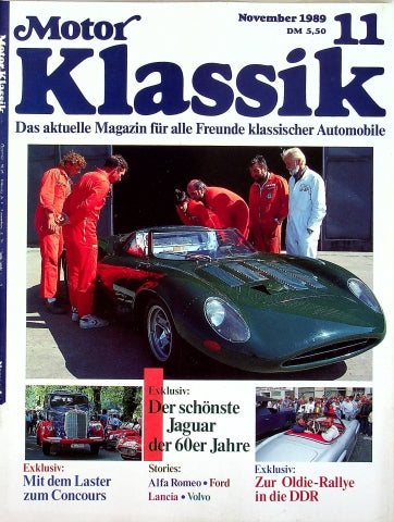 Motor Klassik 11/1989