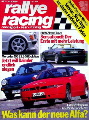 Rallye Racing 11/1989