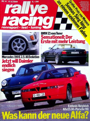 Rallye Racing 11/1989