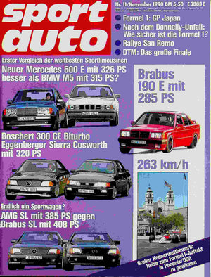 Sport Auto 11/1990
