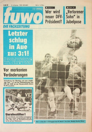 Fuwo Fussballwoche 11/1990