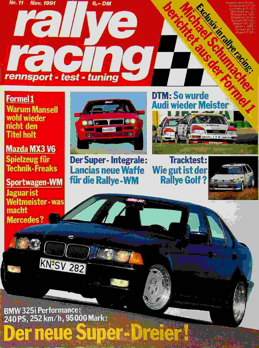 Rallye Racing 11/1991
