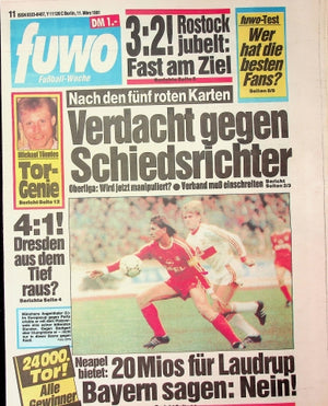 Fuwo Fussballwoche 11/1991