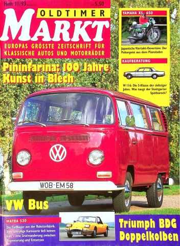Oldtimer Markt 11/1993